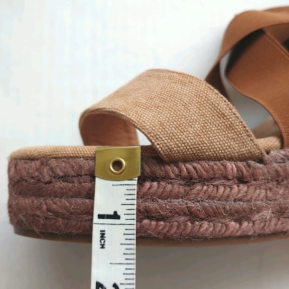 Castaner Women's Espadrilles Wedge Sandals Brown Size 39 NEW - Picture 8 of 9